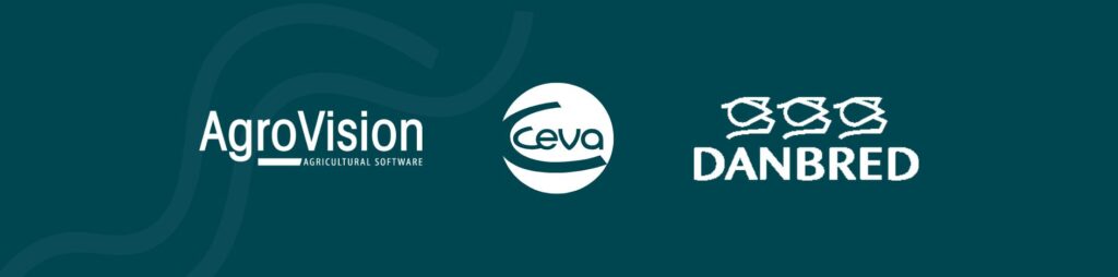 Logos der Veranstalter: AgroVision, CEVA, DANBRED